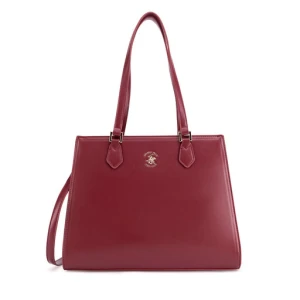 Torebka Beverly Hills Polo Club BHPC-B-008-06 Czerwony