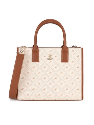 Torebka Beverly Hills Polo Club BHPC-S-004-07 Kremowy