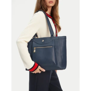 Torebka Beverly Hills Polo Club C-BHPC-L-002-08 Granatowy