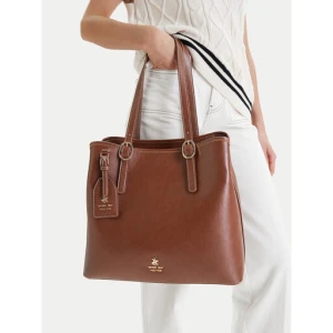 Torebka Beverly Hills Polo Club EO-BHPC-C-010-09 Brązowy