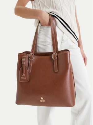 Torebka Beverly Hills Polo Club EO-BHPC-C-010-09 Brązowy