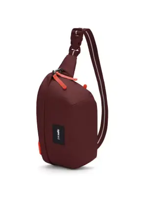 Torebka biodrowa Pacsafe Go Sling Pack - garnet red