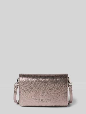 Torebka błyszcząca z aplikacją z logo model ‘EMBER’ VALENTINO BAGS