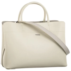Zdjęcie produktu Torebka Business Large Tote Saffiano DK Ecru/Sand Pebble K60K611674 PC4 (CK450-a) Calvin Klein