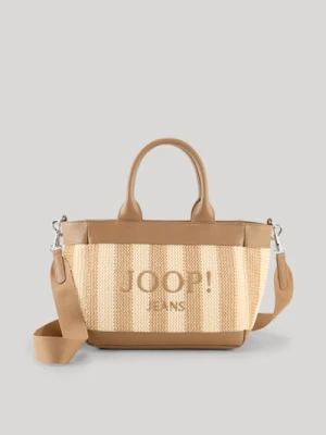 Torebka Calduccio Spiaggia Yvette w beżowo-jasnobrązowe paski Joop