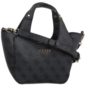 Zdjęcie produktu Torebka Calista 2 In 1 Mini Tote HWSG73 34750 Coal Logo (GU782-a) Guess