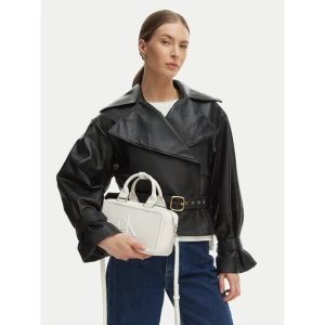 Torebka Calvin Klein Bold Ck Bauletto Crossbody LV04F3411G Biały