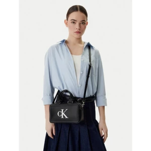 Torebka Calvin Klein Bold Ck Bauletto Crossbody LV04F3411G Czarny
