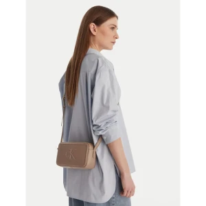 Torebka Calvin Klein Bold Ck Camera Bag LV04F3220G Beżowy
