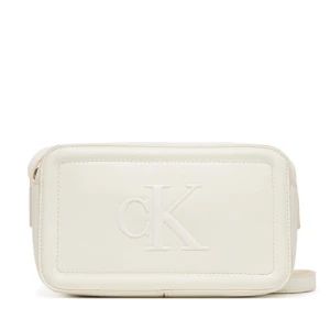 Torebka Calvin Klein Bold Ck Camera Bag LV04F3220G Biały