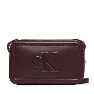 Torebka Calvin Klein Bold Ck Camera Bag LV04F3220G Bordowy