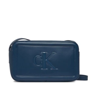 Torebka Calvin Klein Bold Ck Camera Bag LV04F3220G Niebieski