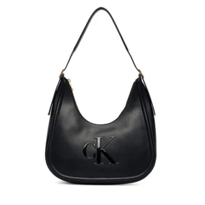 Torebka Calvin Klein Bold Ck Crescent Bag LV04F3427G Czarny