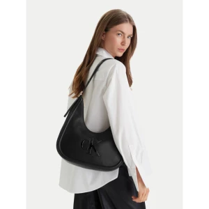 Torebka Calvin Klein Bold Ck Crescent Bag LV04F3427G Czarny