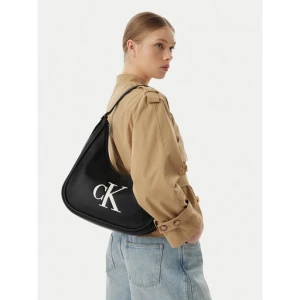 Torebka Calvin Klein Bold Ck Crescent LV04F3427G Czarny