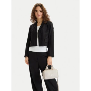 Torebka Calvin Klein Bold Ck Elongated Mini Tote LV04F3411G Biały