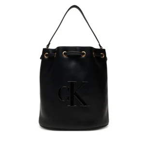 Torebka Calvin Klein Bold Ck Large Bucket Bag LV04F3232G Czarny