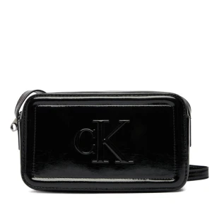 Torebka Calvin Klein Bold Ck Metallic Camera Bag LV04F3331G Czarny