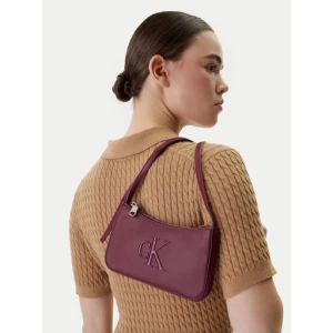 Torebka Calvin Klein Bold Ck Mini Bag LV04F1125G Bordowy