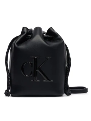 Torebka Calvin Klein Bold Ck Mini Bucket Crossbody LV04F3870G Czarny