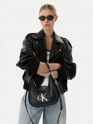 Torebka Calvin Klein Bold Ck Small Crescent LV04F3561G Czarny