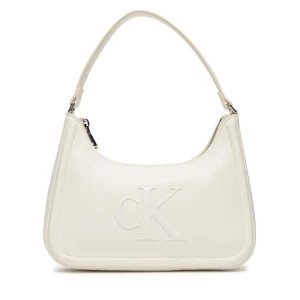 Torebka Calvin Klein Bold Ck Small Shoulder Bag LV04F3230G Biały
