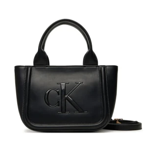 Torebka Calvin Klein Bold Ck Small Tote With Strap LV04F3219G Czarny
