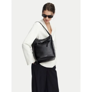 Torebka Calvin Klein Buckle Medium Bucket LV04F3551G Czarny