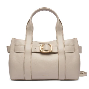 Torebka Calvin Klein Buckle Mini Tote With Strap LV04F3295G Beżowy