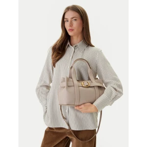 Torebka Calvin Klein Buckle Mini Tote With Strap LV04F3295G Beżowy