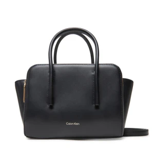 Torebka Calvin Klein Carryall Micro Leather Tote LV04F3057G Czarny