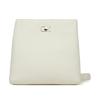 Torebka Calvin Klein Ck Bucket Bag_Tex K60K613179 Biały