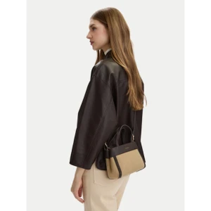 Torebka Calvin Klein Ck Canvas Mini Tote Crossbody LV04F3504G Brązowy