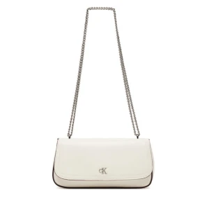 Torebka Calvin Klein Ck Convertible Chain Small Bag LV04F3172G Biały