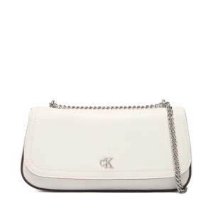Torebka Calvin Klein Ck Convertible Chain Small Bag LV04F3172G Biały