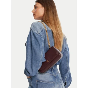 Torebka Calvin Klein Ck Convertible Chain Small Bag LV04F3172G Bordowy