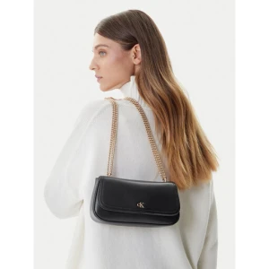 Torebka Calvin Klein Ck Convertible Chain Small Bag LV04F3172G Czarny