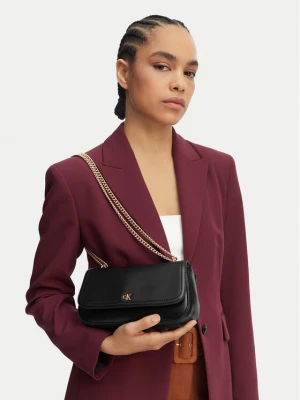 Torebka Calvin Klein Ck Convertible Chain Small Bag LV04F3172G Czarny