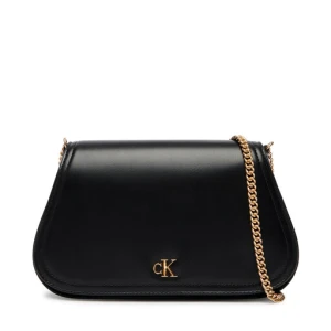 Torebka Calvin Klein Ck Curved Wallet On Chain LV04F1153G Czarny
