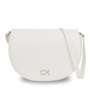 Torebka Calvin Klein Ck Daily Saddle Bag Pebble K60K611679 Biały
