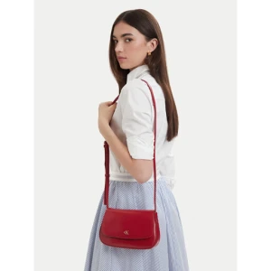 Torebka Calvin Klein Ck Flap Camera Bag LV04F3421G Bordowy