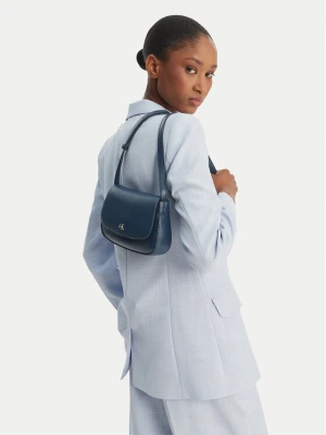 Torebka Calvin Klein Ck Flap Camera Bag LV04F3421G Granatowy
