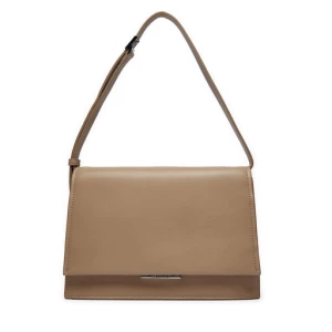 Torebka Calvin Klein Ck Linear Shoulder Bag K60K612158 Brązowy