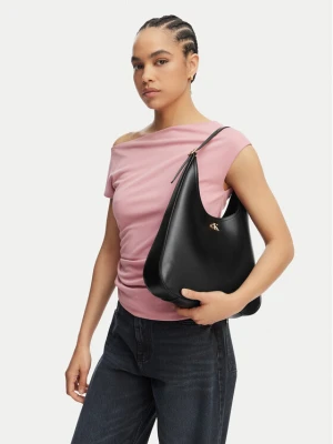 Torebka Calvin Klein Ck Medium Shoulder Bag LV04F3522G Czarny