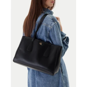 Torebka Calvin Klein Ck Medium Work Tote LV04F3442G Czarny