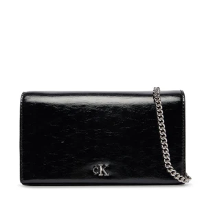 Torebka Calvin Klein Ck Metallic Wallet On Chain LV04F3320G Czarny