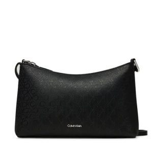 Torebka Calvin Klein Ck Must Aop Conv Logo Jqd Strap LV04F3099G Czarny