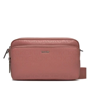 Torebka Calvin Klein Ck Must Camera Bag Lg Epi Mono K60K609895 Różowy