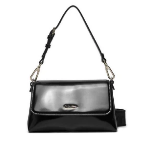 Torebka Calvin Klein Ck Must Dbl Strap Mini Bag_Shiny K60K612772 Czarny