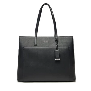 Torebka Calvin Klein Ck Must Medium Shopper_Caviar K60K613086 Czarny